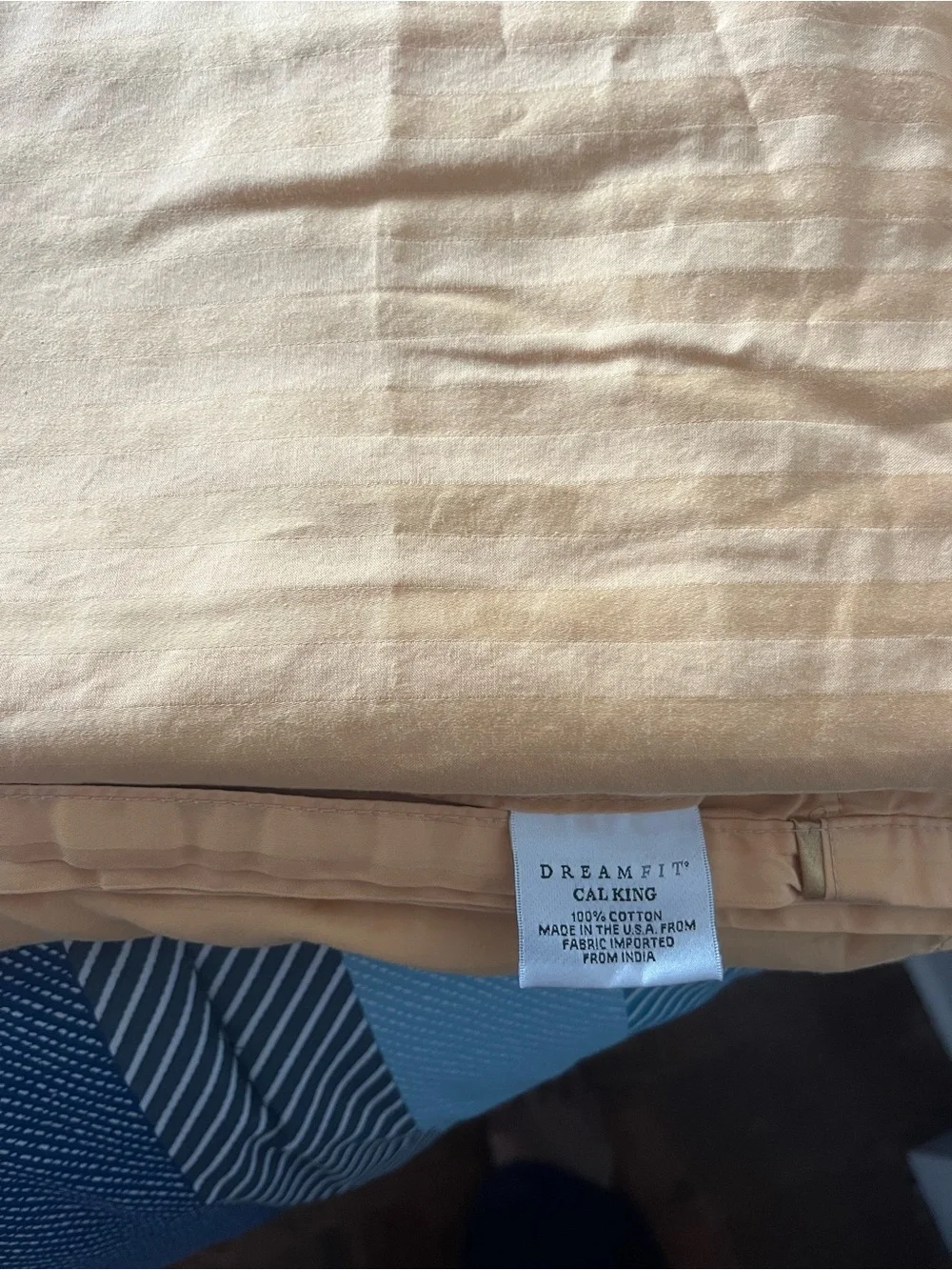 Mustard Yellow Cotton Sheet Set - Unbranded